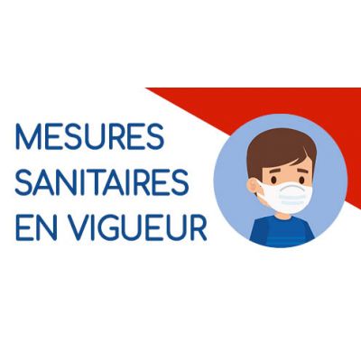 Mesures sanitaires en vigueur